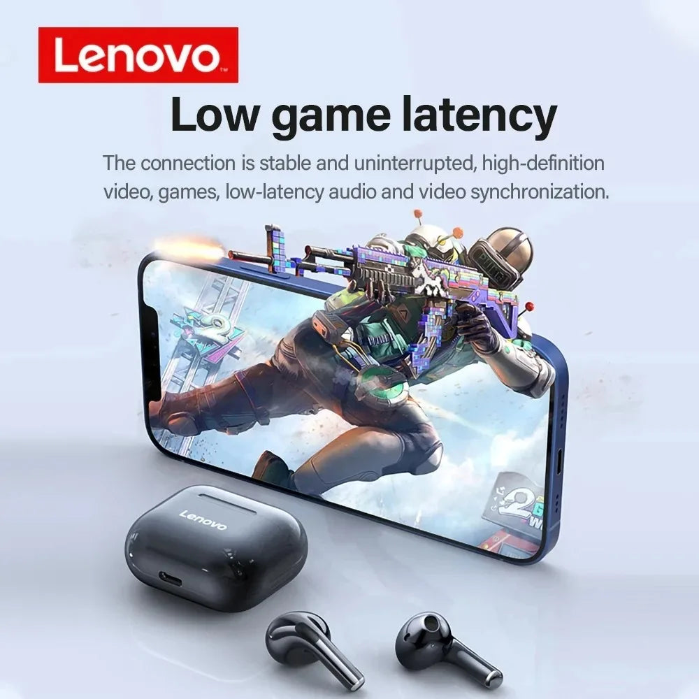Lenovo LP40 TWS Wireless Bluetooth Earbuds Noise Reduction