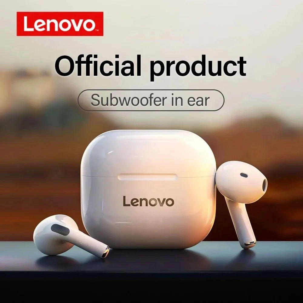 Lenovo LP40 TWS Wireless Bluetooth Earbuds Noise Reduction