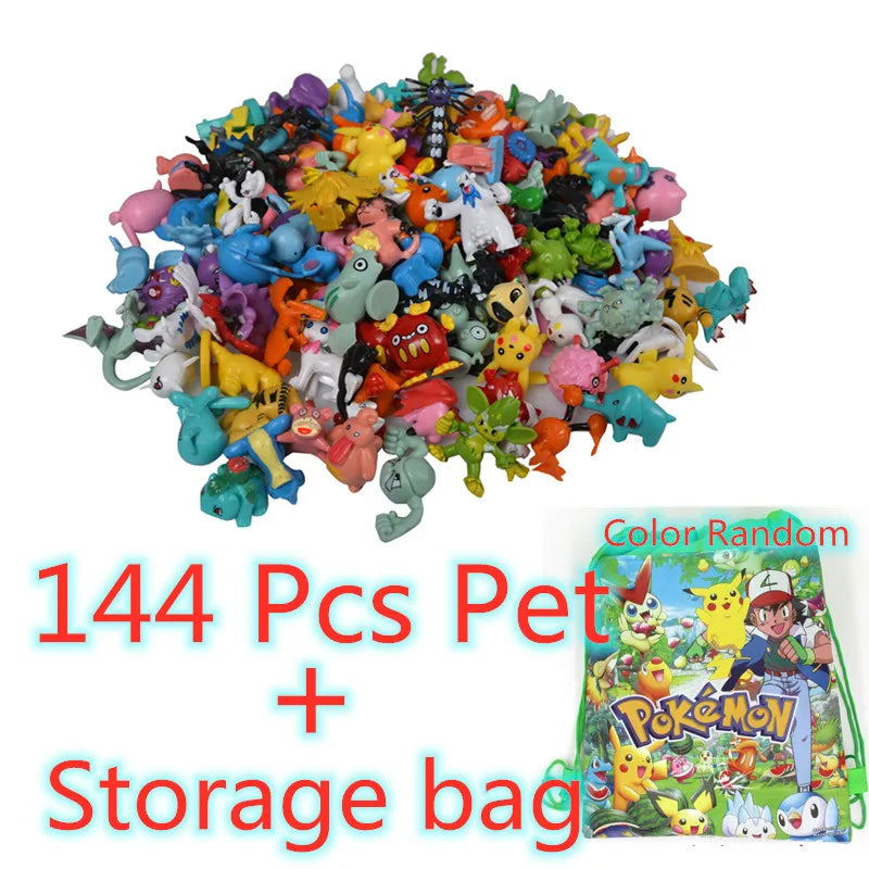 Pokemon Anime Mini Action Figure Collection Set