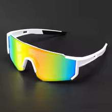 Vintage Sport Goggle Sunglasses Windproof Shades for Men Women