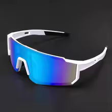 Vintage Sport Goggle Sunglasses Windproof Shades for Men Women