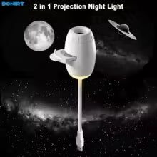 2-in-1 USB Galaxy Projector & Night Light