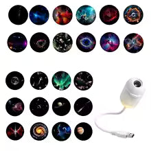 2-in-1 USB Galaxy Projector & Night Light